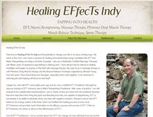 Tablet Screenshot of healingeffectsindy.com